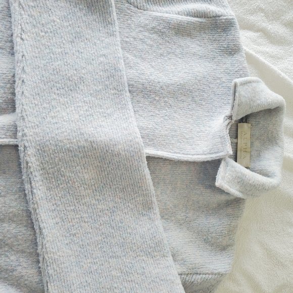 Italian wool blend cardigan by Alpha M. Rebecchi - Picture 5 of 5